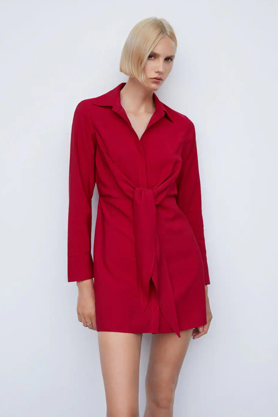 Robe mango online rouge